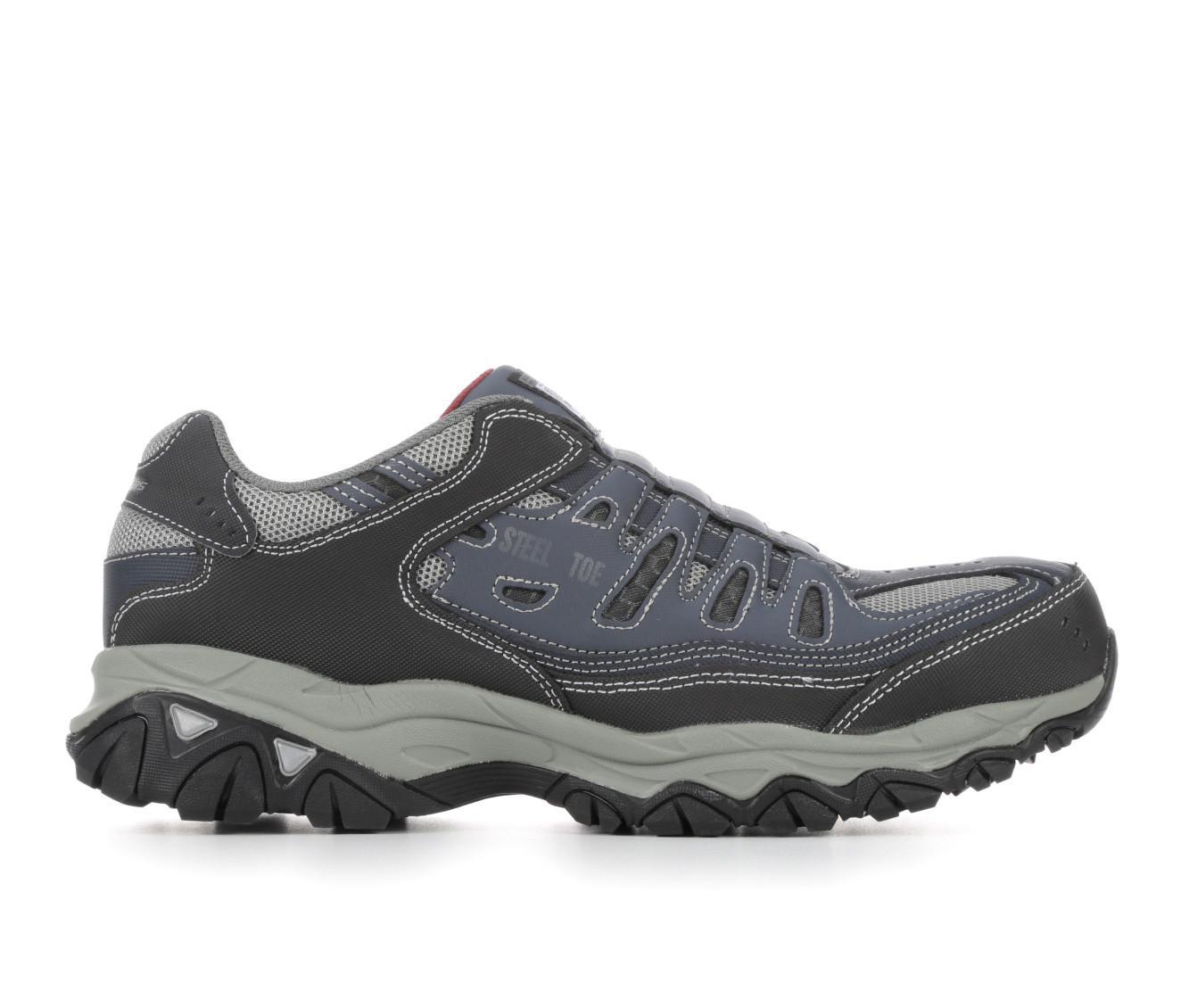Men's Skechers Work 77161 Cankton Steel Toe Work Shoes Product Image