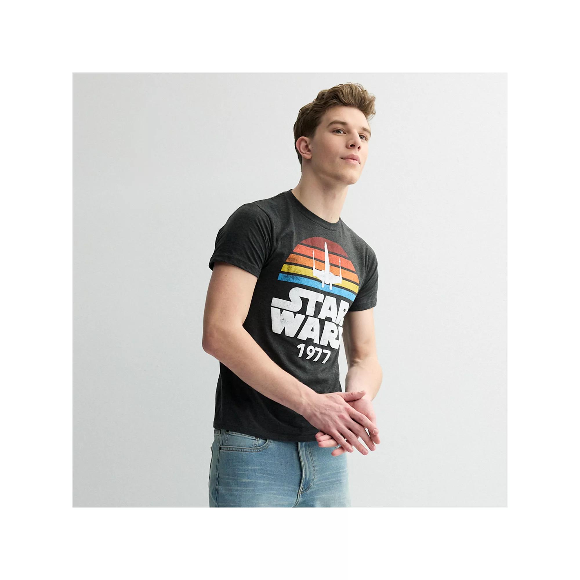 Men's Star Wars Vintage Logo Tee,  Product Image