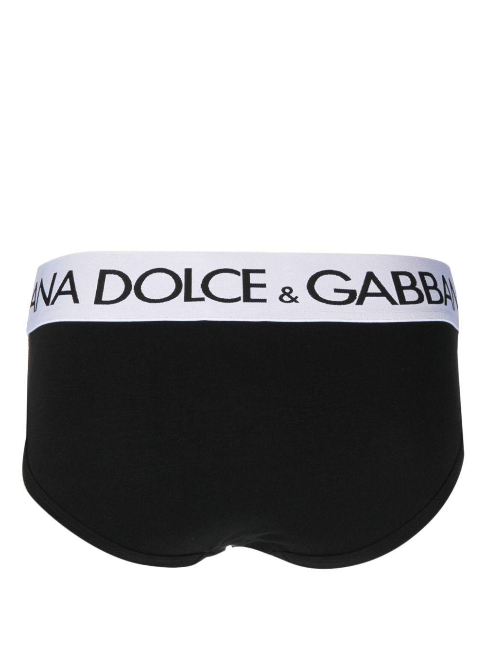 logo-waistband stretch briefs Product Image
