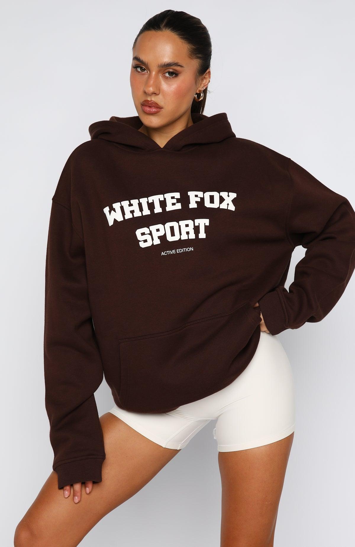 Winning Team Oversized Hoodie Chocolate Product Image
