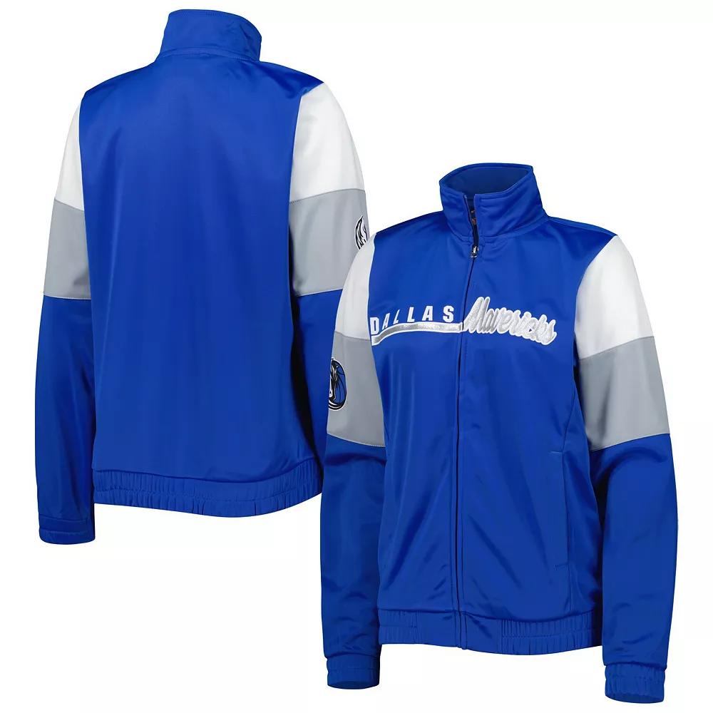 Women's G-III 4Her by Carl Banks Blue Dallas Mavericks Change Up Full-Zip Track Jacket,  Product Image