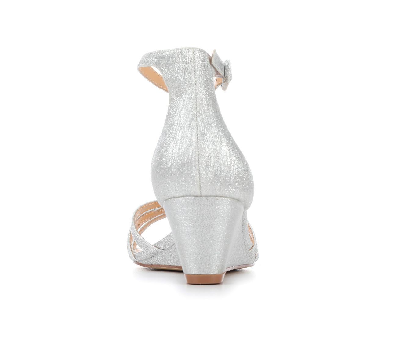 Women's American Glamour BadgleyM Jemi Special Occasion Wedge Sandals Product Image