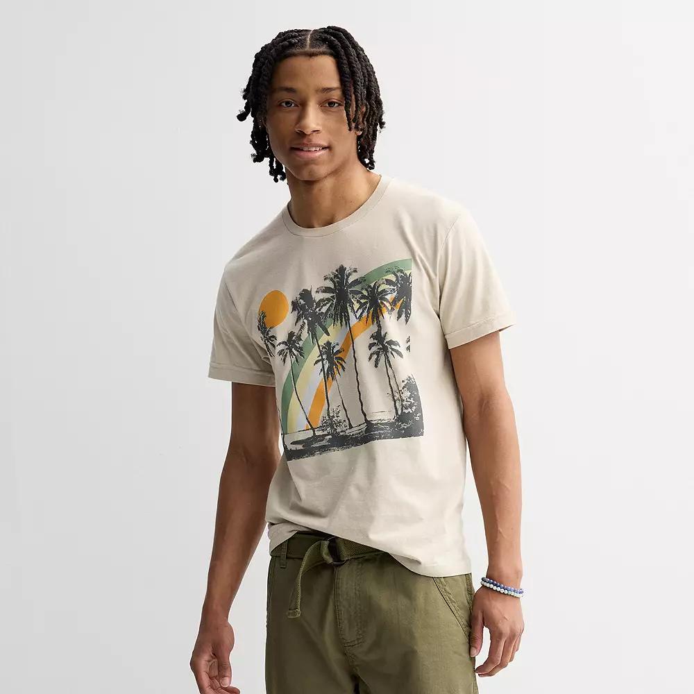 Men's Sunset Sands Graphic Tee, Size: Small, Brown Product Image