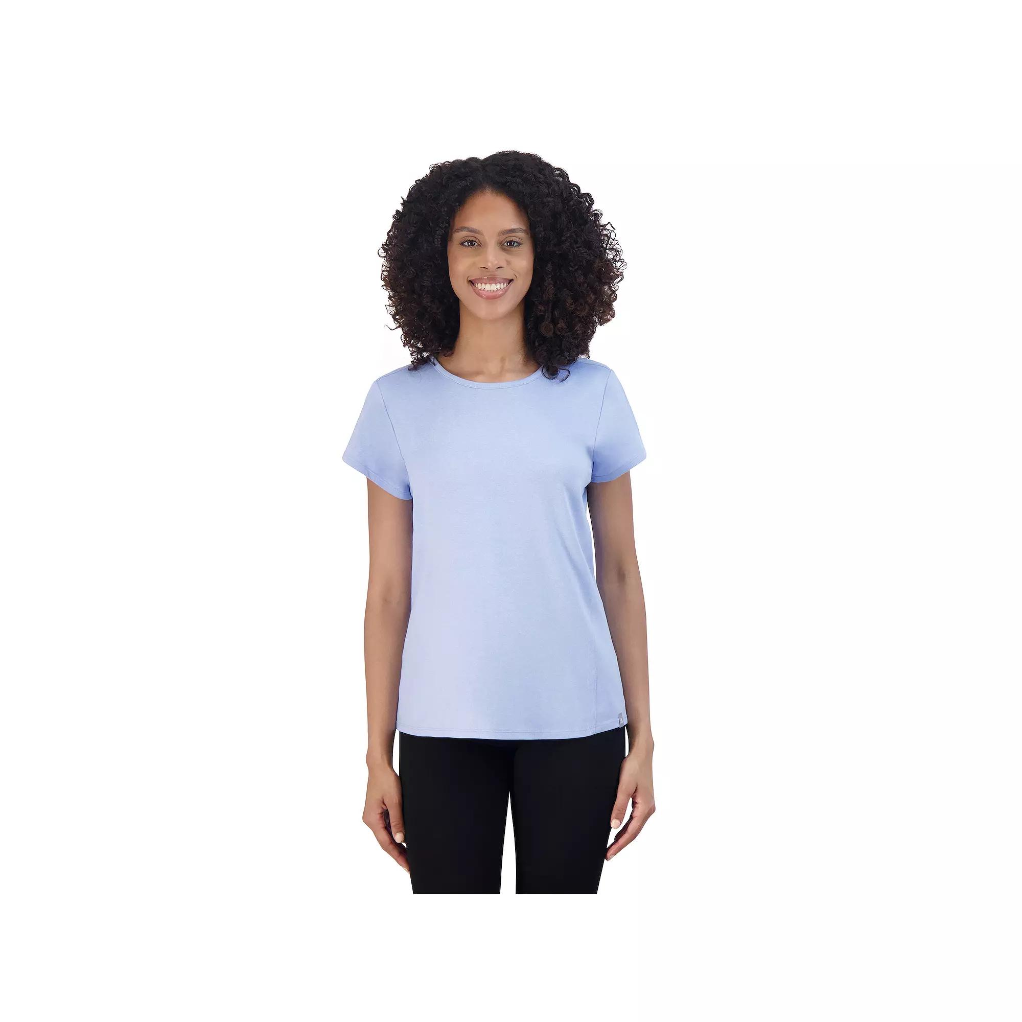 Women's ZeroXposur Short Sleeve Crewneck T-Shirt, Size: Large, Blue Product Image
