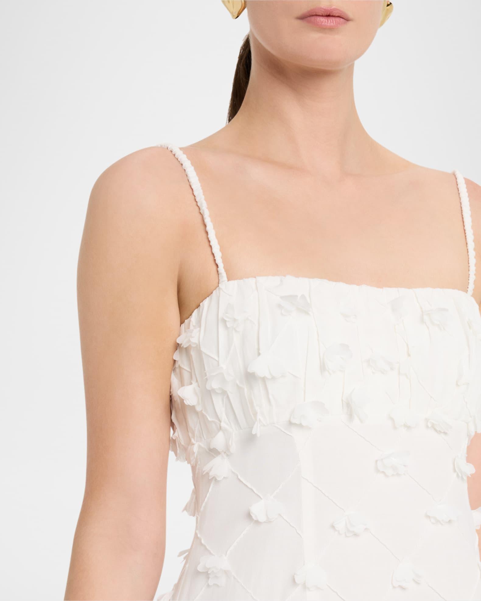 Tahlia Cotton-Linen Midi Dress Product Image