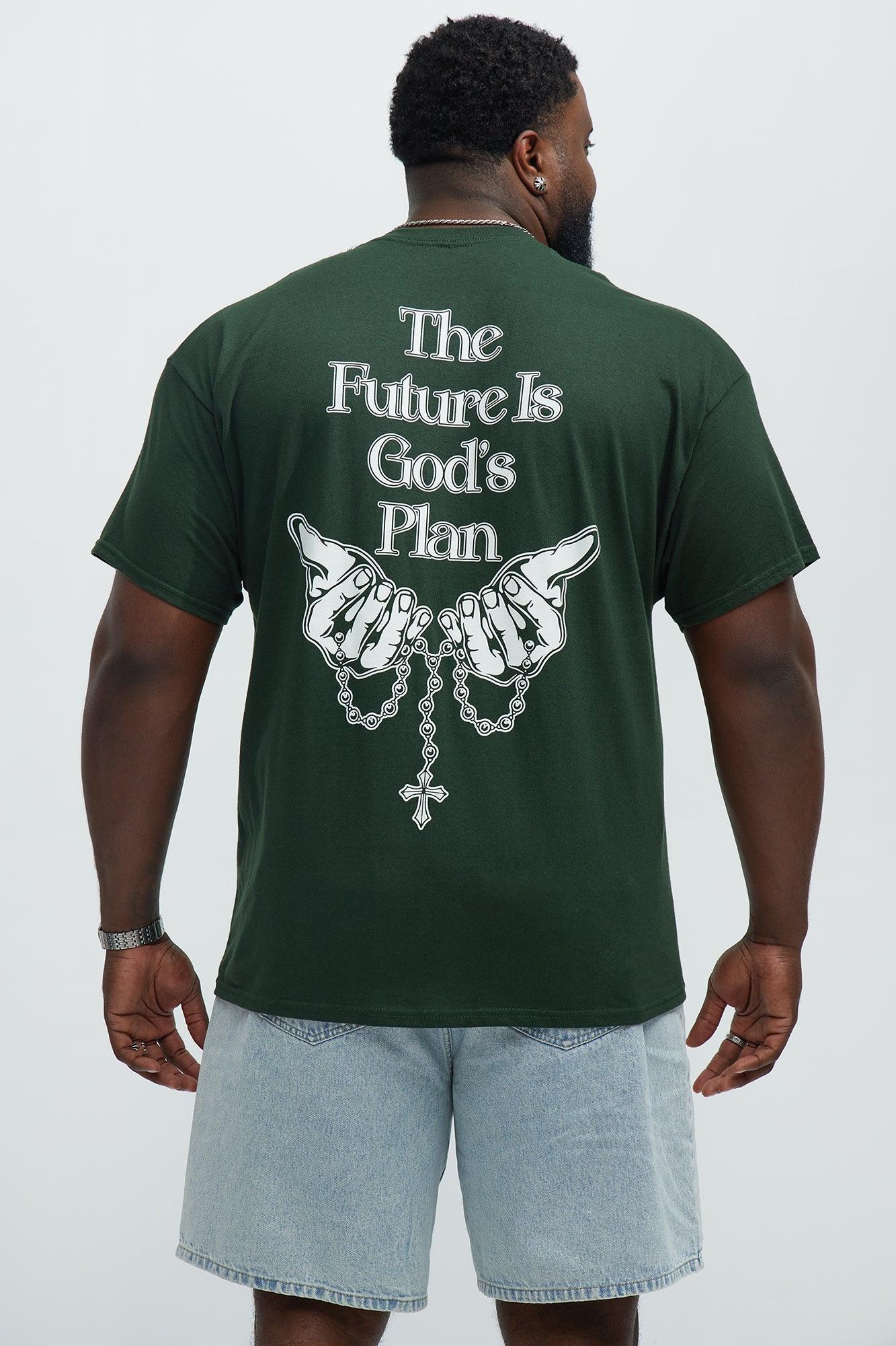 God's Future Plan Short Sleeve Tee - Hunter Product Image