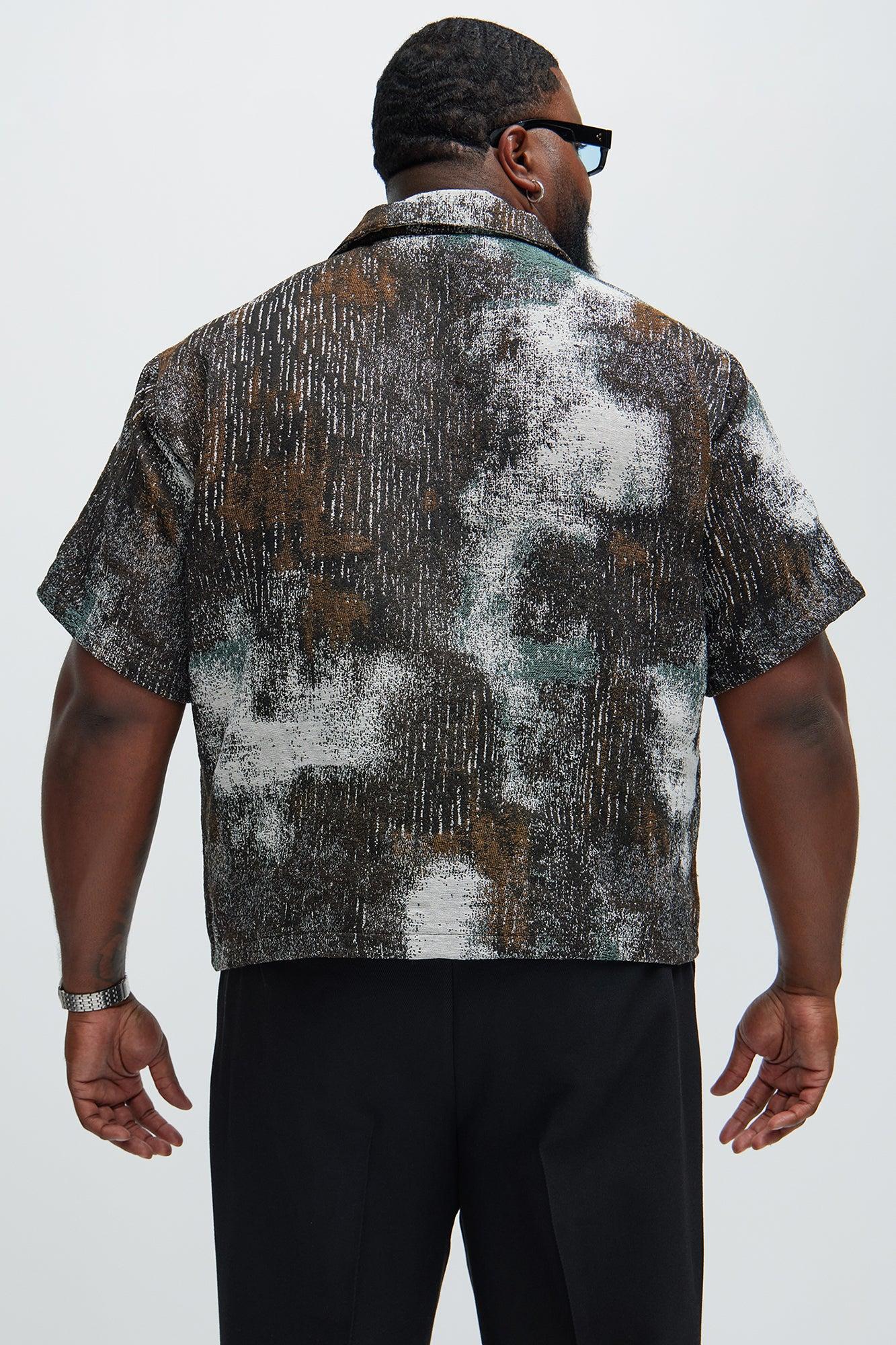 Galaxy Tapestry Shirt - Brown/combo Product Image