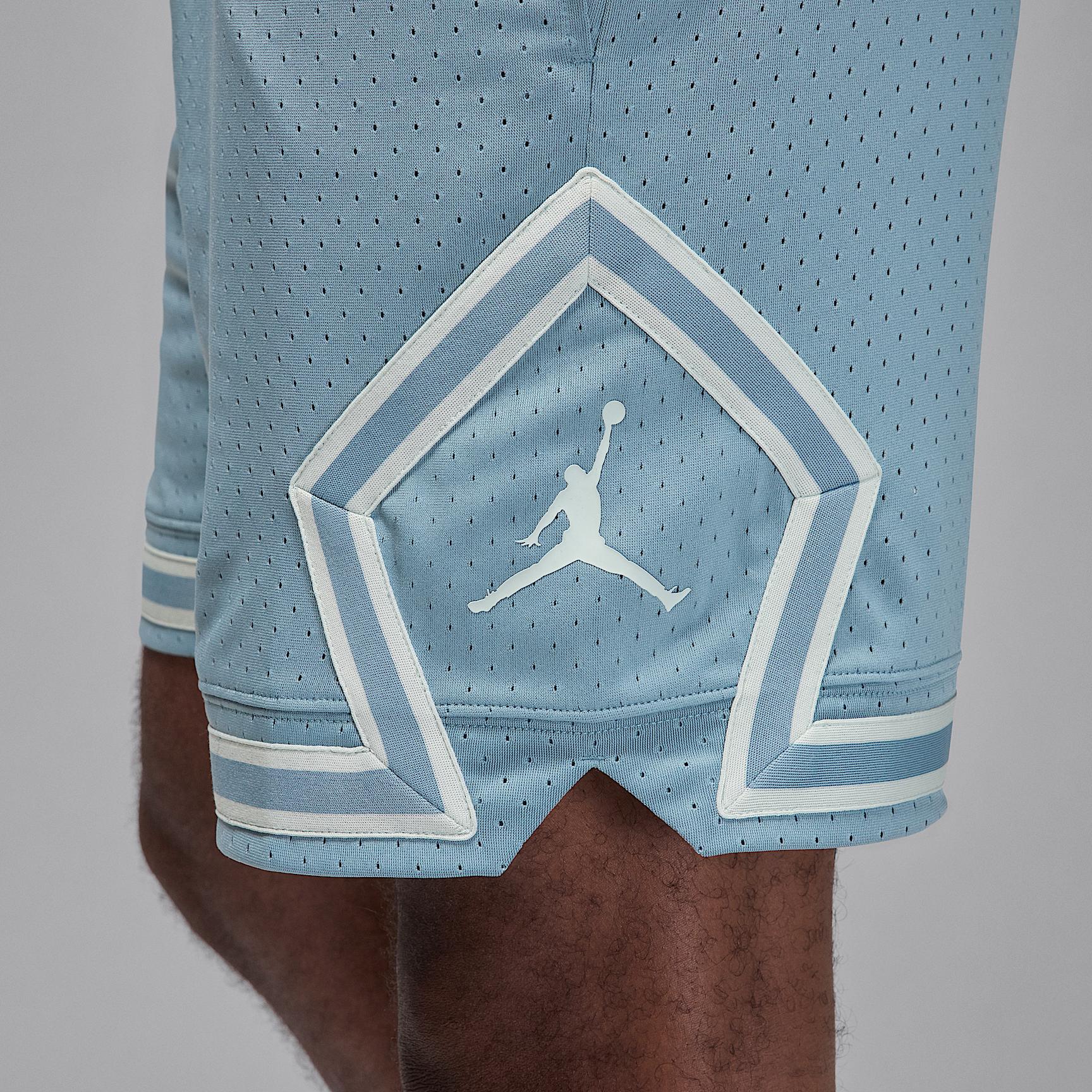Mens Jordan Sport Dri-FIT Mesh Diamond Shorts | HF9910-041 Product Image