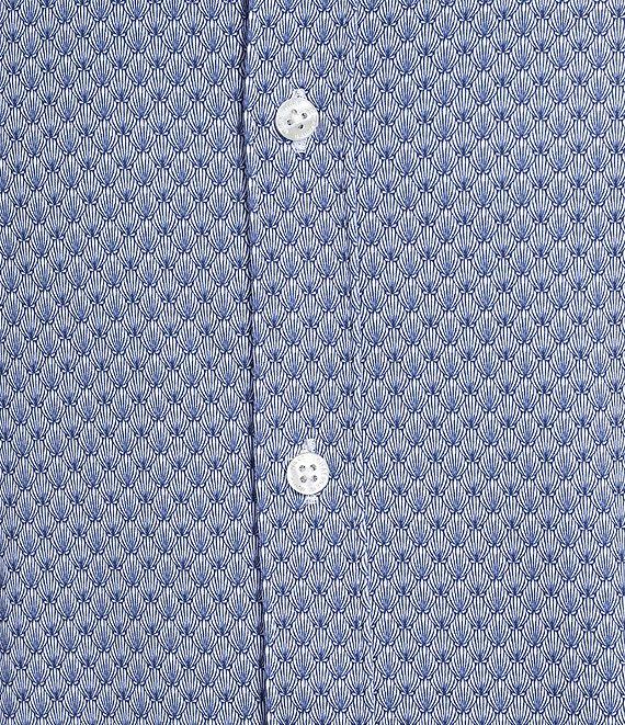 Hart Schaffner Marx Short Sleeve Luxury Performance Mini Shell Coatfront Shirt Product Image