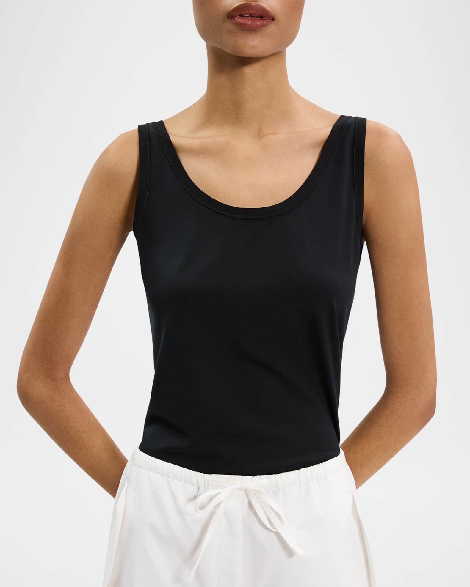 Sweater Trim Tank Top Product Image