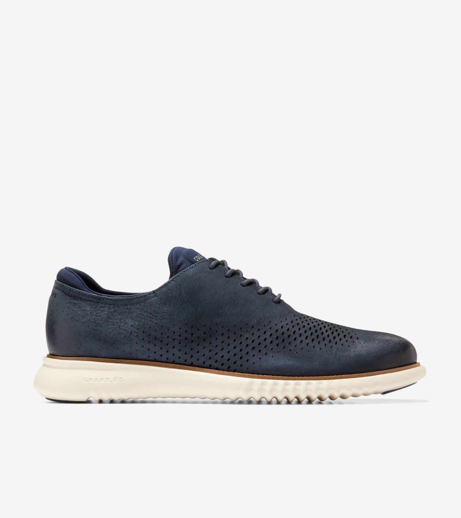 Cole Haan Mens 2.ZERGRAND Laser Wingtip Oxford Shoes Product Image