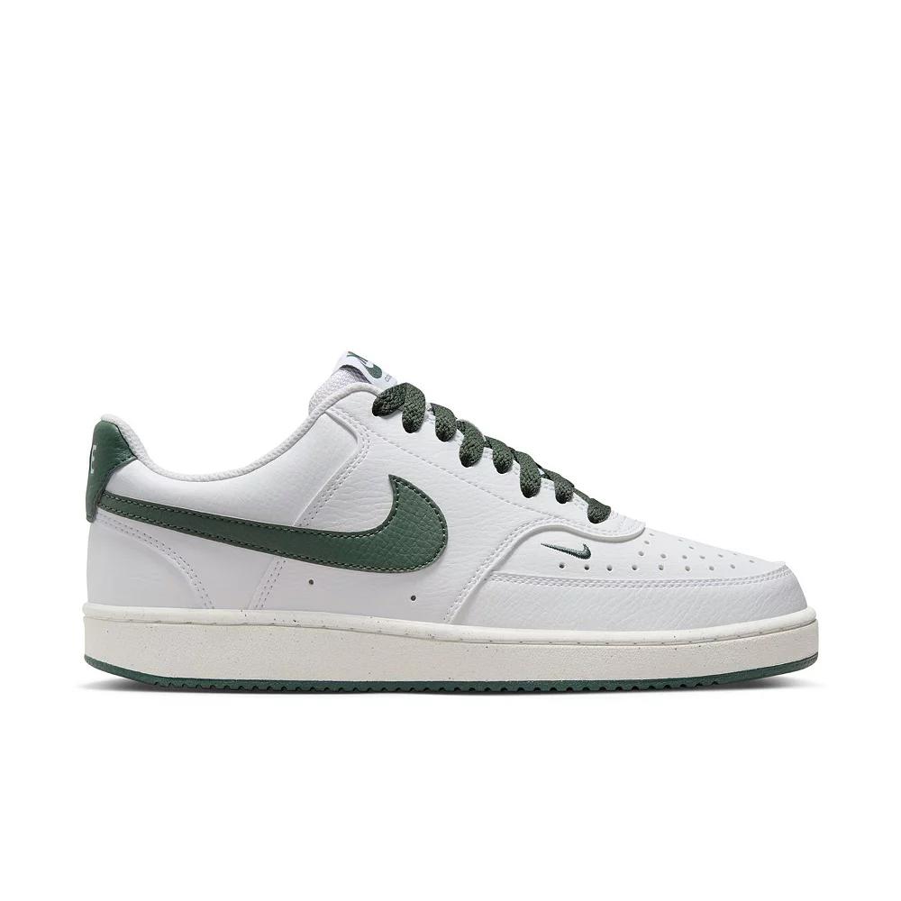 Nike Court Vision Next Nature Women's Low-Top Shoes, Size: 6.5, White Vintage Green Product Image