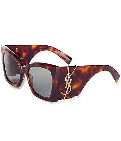 Womens Monogram Acetate 54MM Blaze Rectangular Sunglasses Product Image