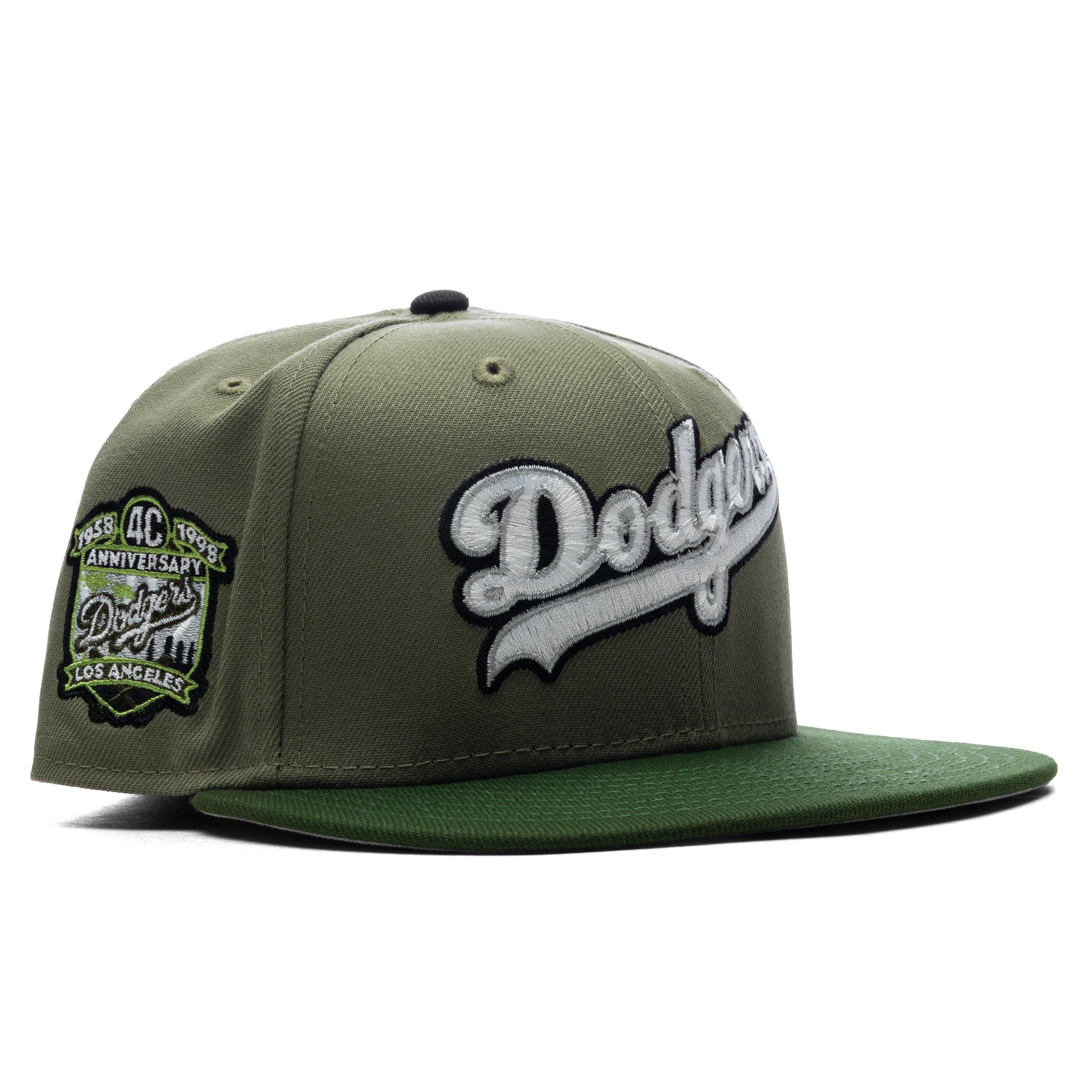 FEATURE x New Era 59FIFTY Fitted LA Dodgers Cooperstown - Green Bark/Rifle Green/Grey Product Image