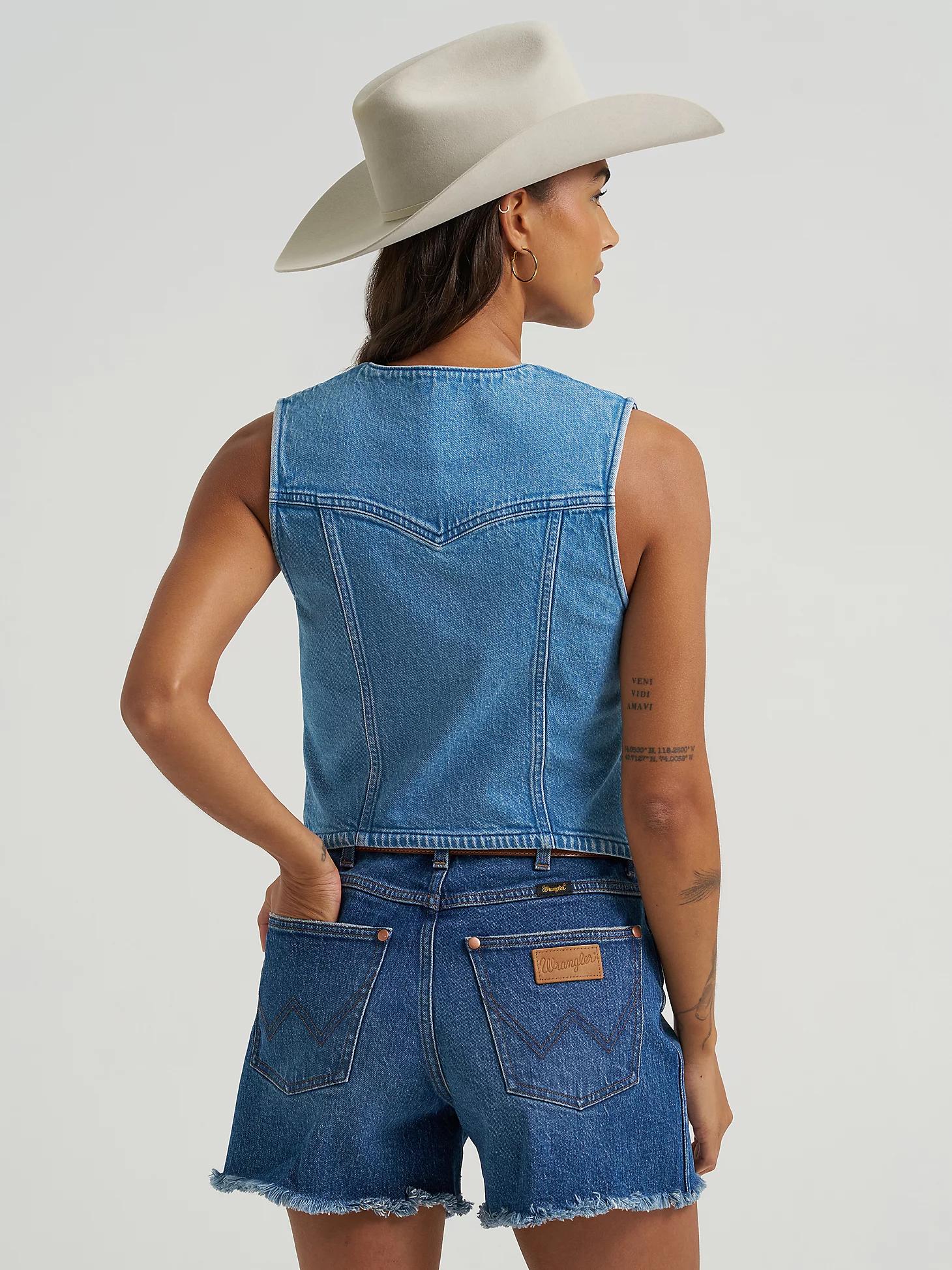 Women's Wrangler Denim Vest Product Image