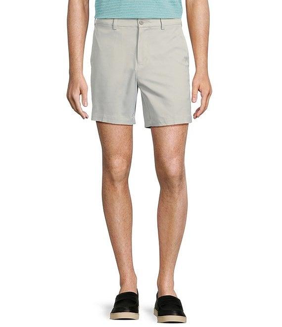 Roundtree & Yorke The Fairway 7#double; Flat Front Performance Shorts Product Image