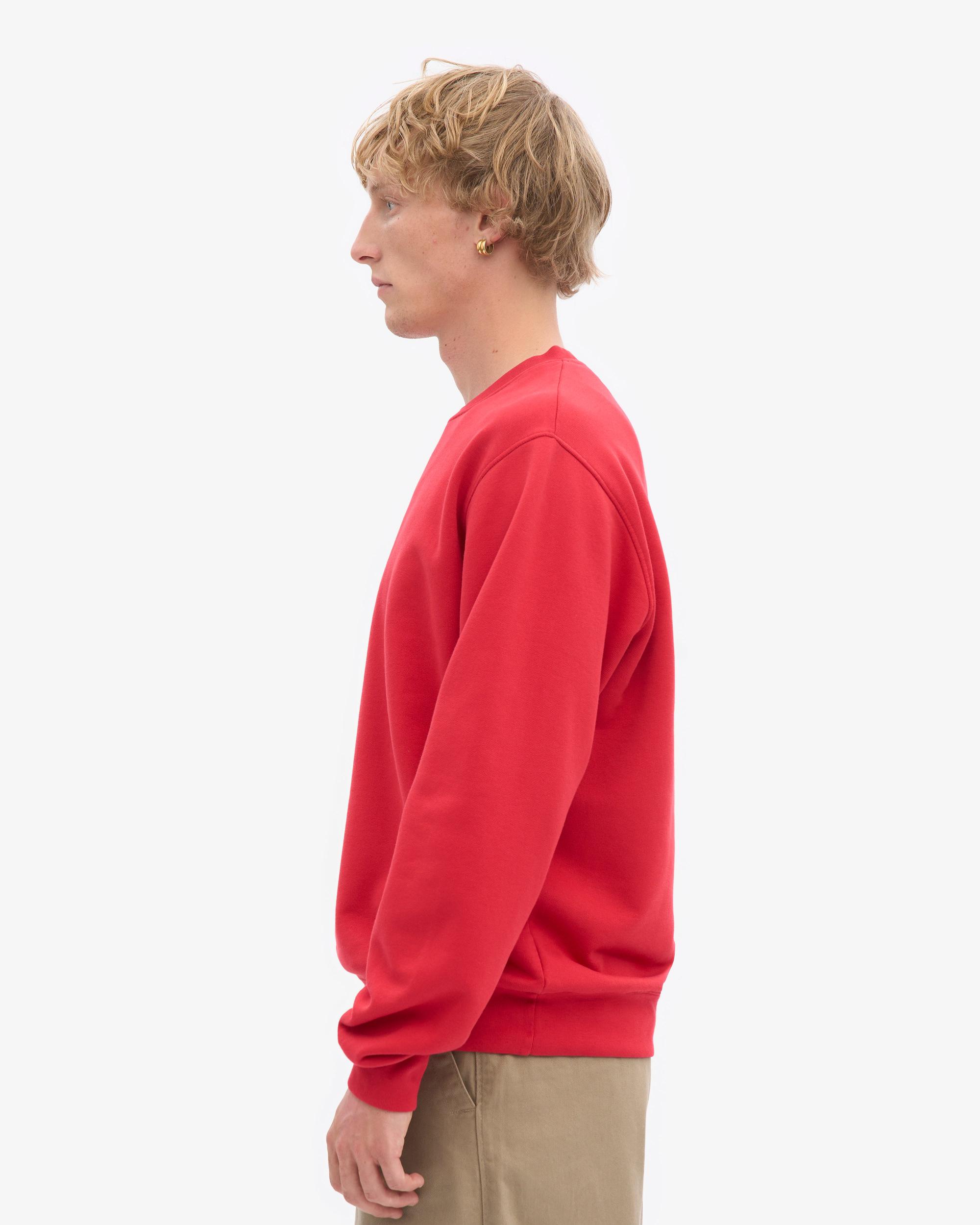 Classic Organic Crew - Scarlet Red Product Image