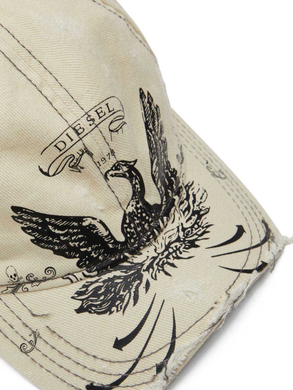 distressed baseball cap Product Image