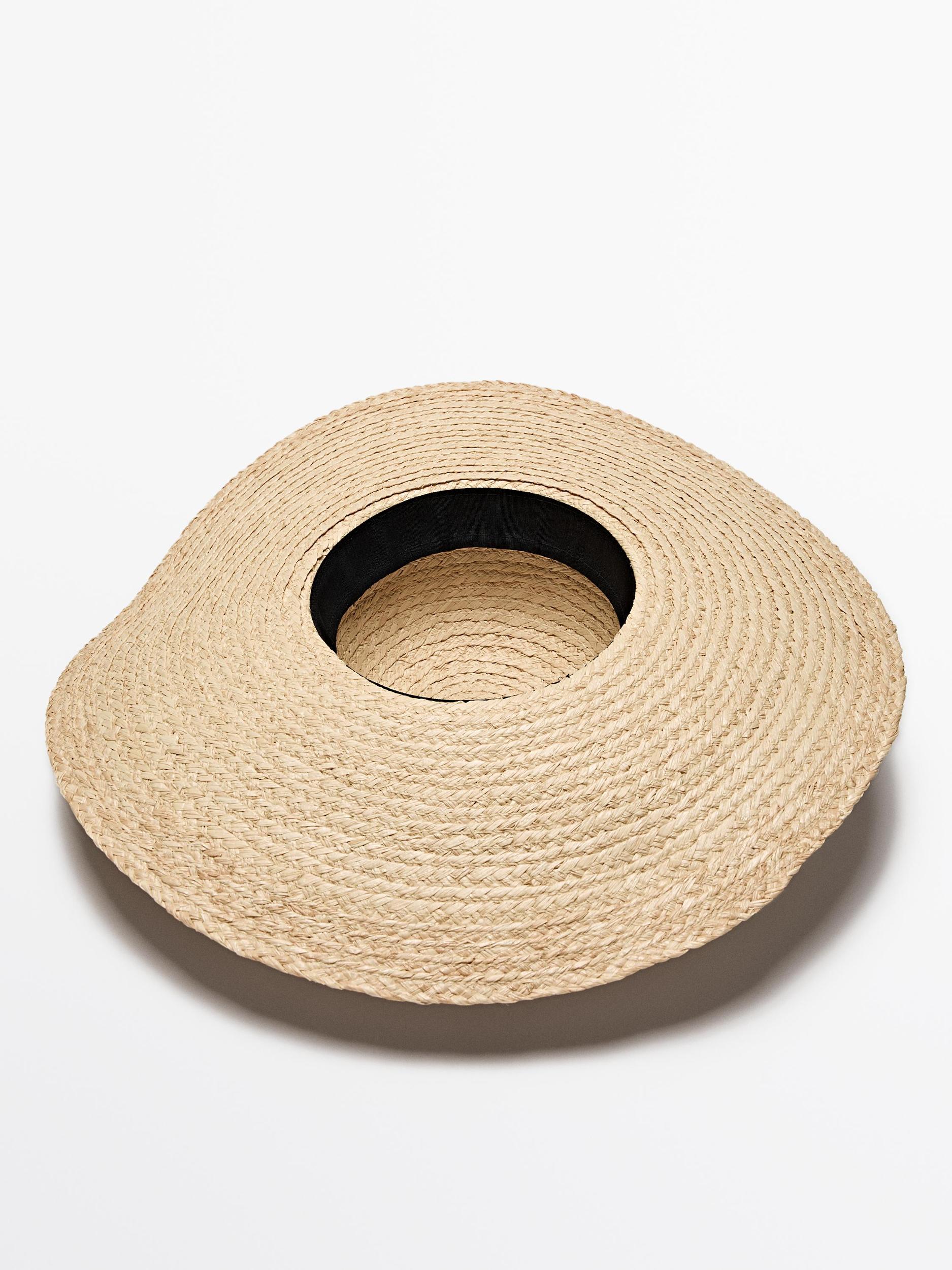 Raffia floppy hat Product Image