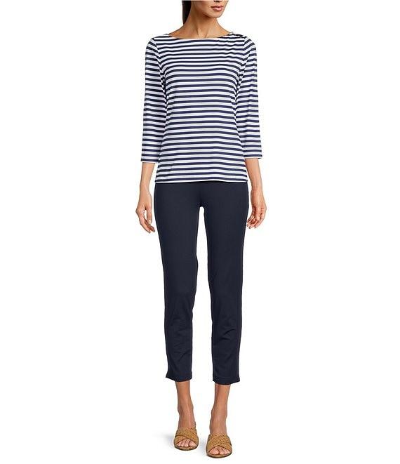 J.McLaughlin Newport Straight Leg Cropped Pants Product Image
