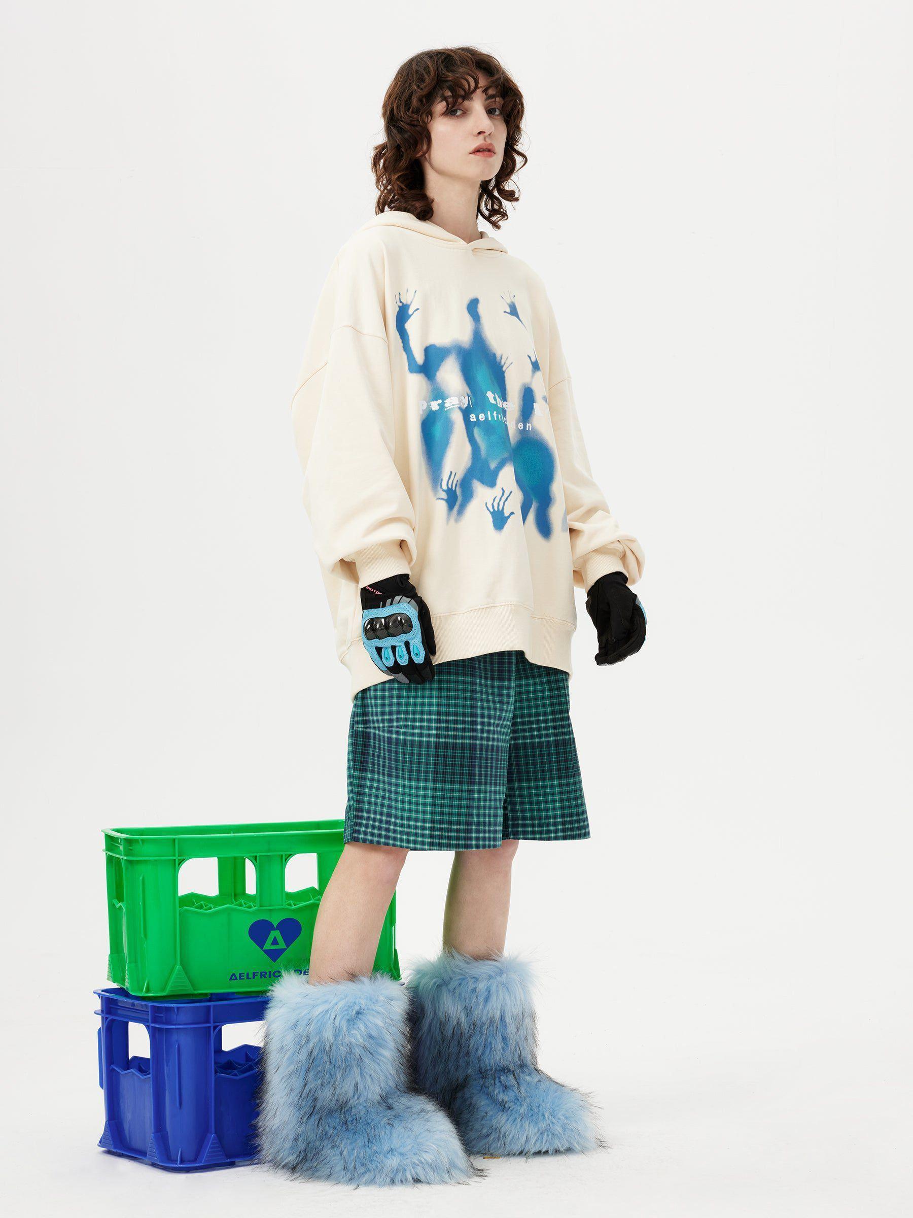 Aelfric Eden Abstraction Shadow Graphic Hoodie Product Image