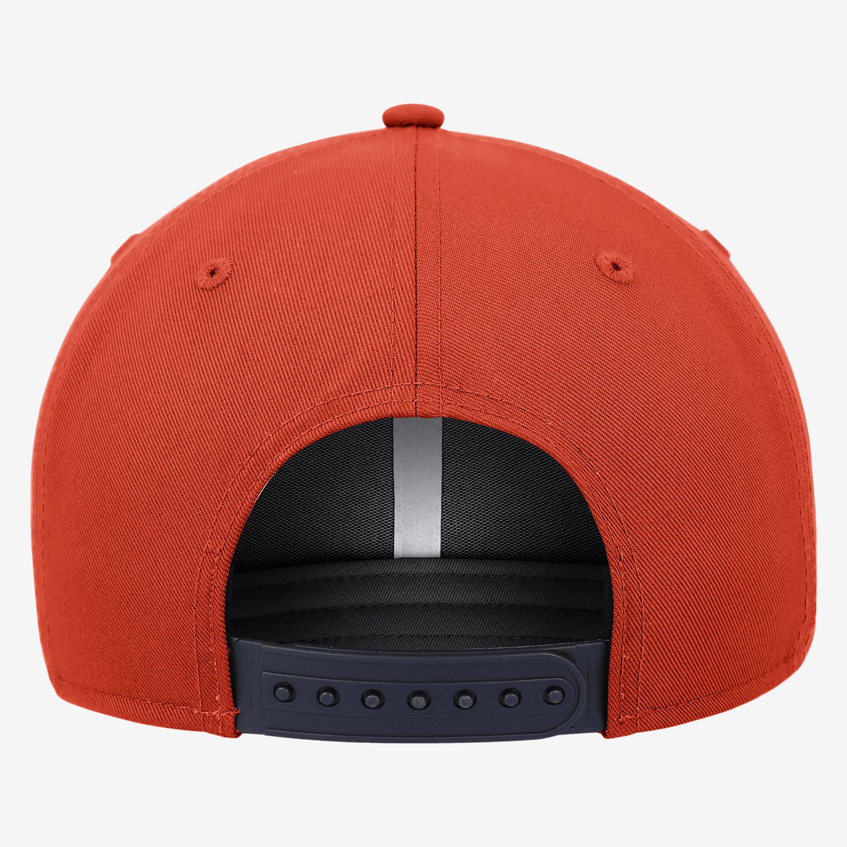 Men's Nike Navy/Orange Detroit Tigers Classic99 Colorblock Performance Snapback Hat, Blue Product Image