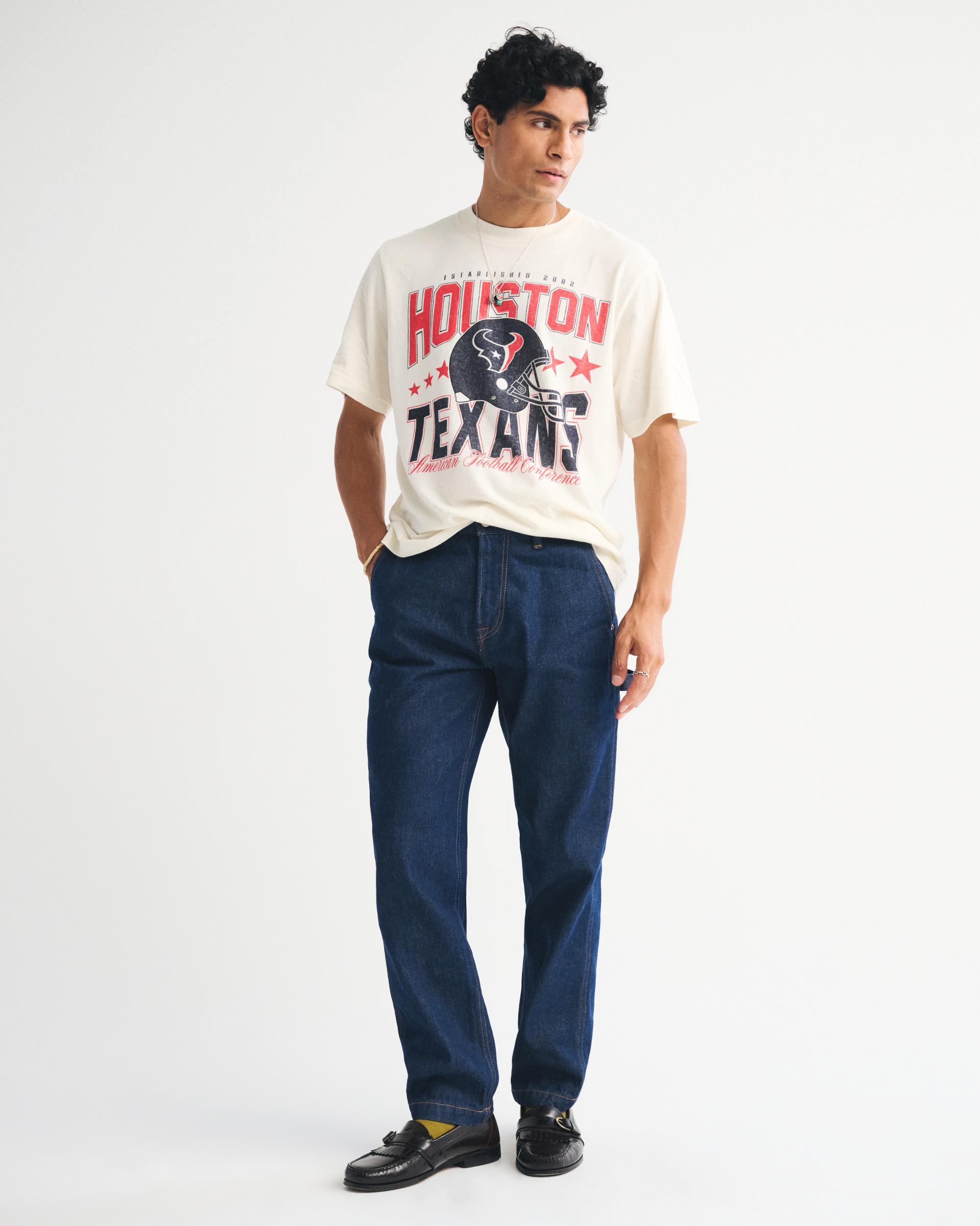 Houston Texans Vintage-Inspired Graphic Tee Product Image