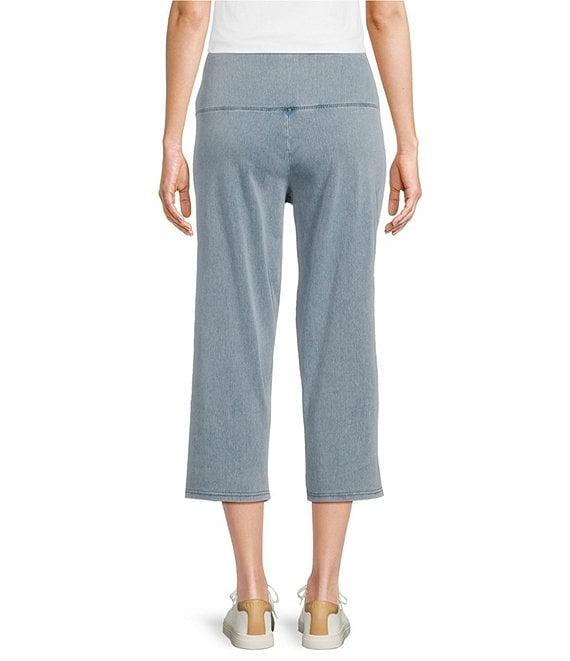 Intro Teri Love the Fit Knit Straight Leg Tummy Control Capri Leggings Product Image