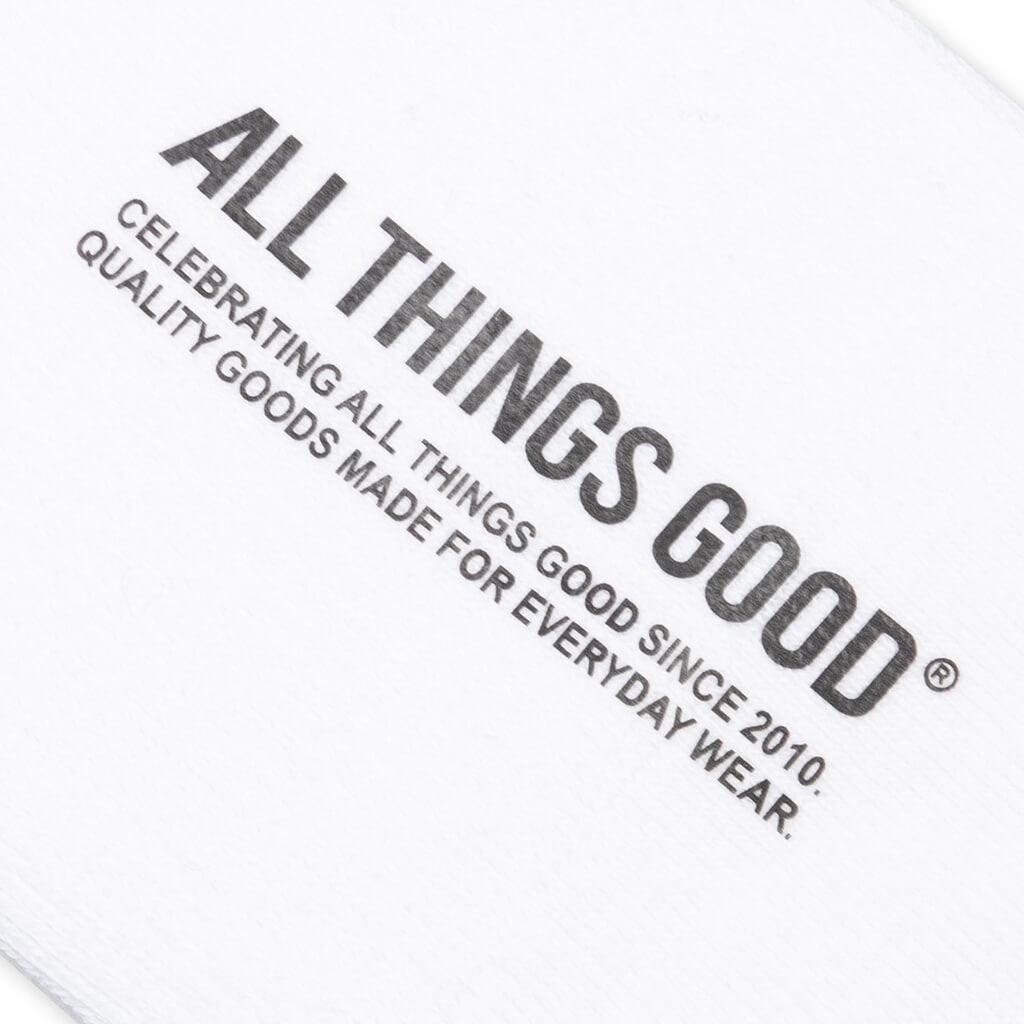 Classic No Show Sock - White Product Image