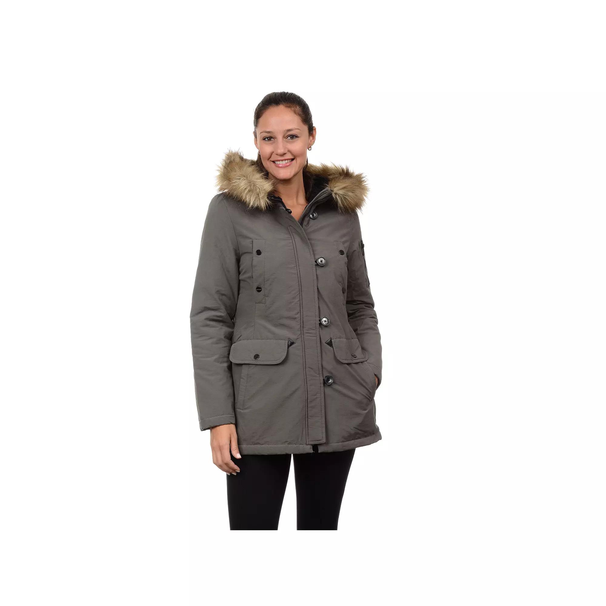 Women's Fleet Street Expedition Jacket, Size: Small, Grey Product Image