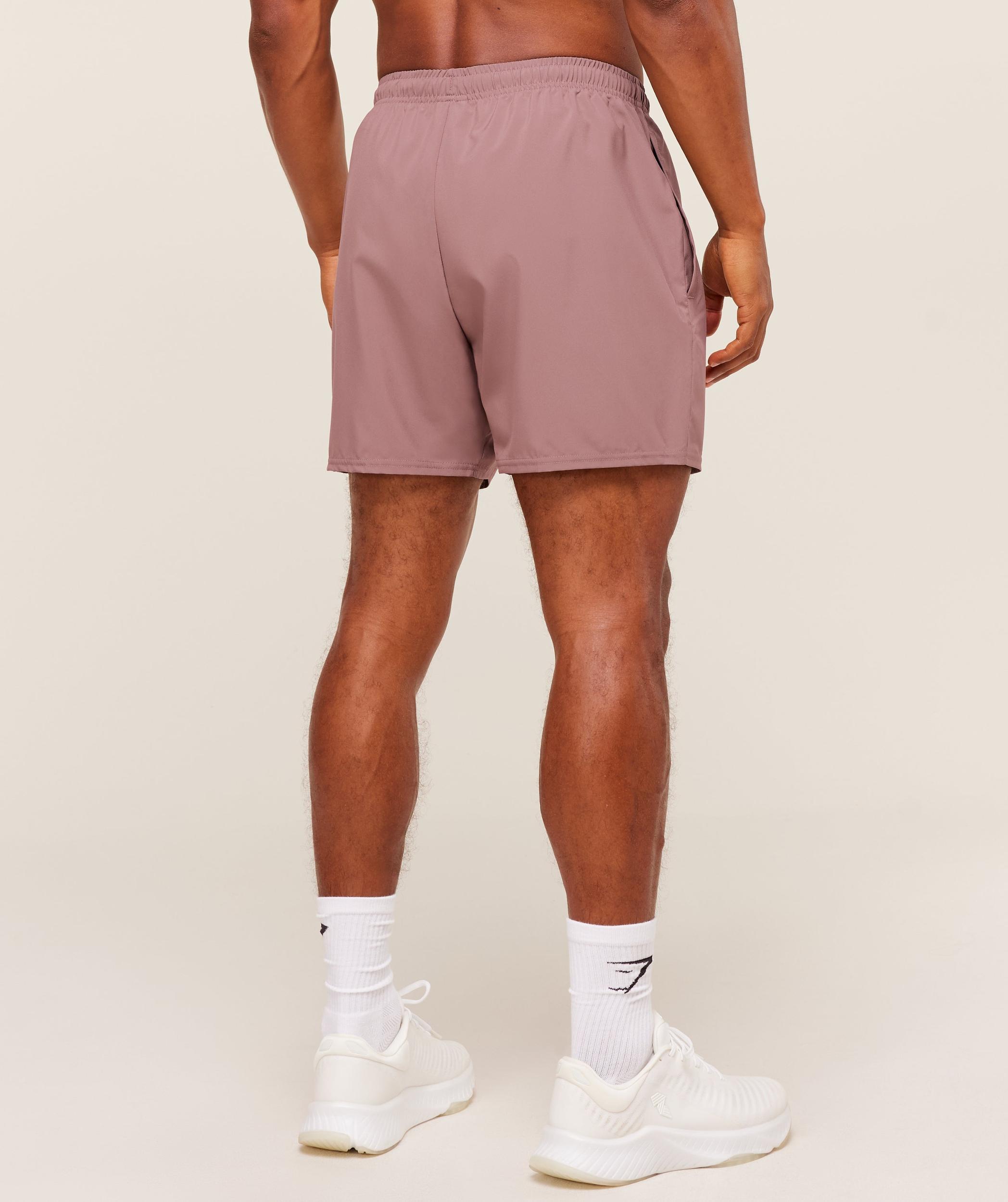 Gymshark Arrival 5" Shorts - Chestnut Pink Male Product Image