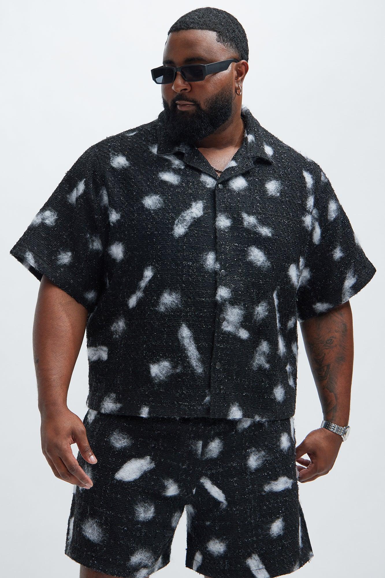 Chiaro Boucle Shirt - Black/White Product Image