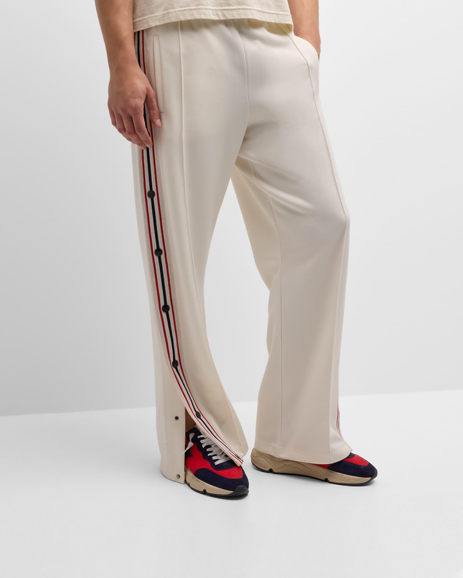 Men's Running Sole Nylon and Suede Runner Sneakers Product Image