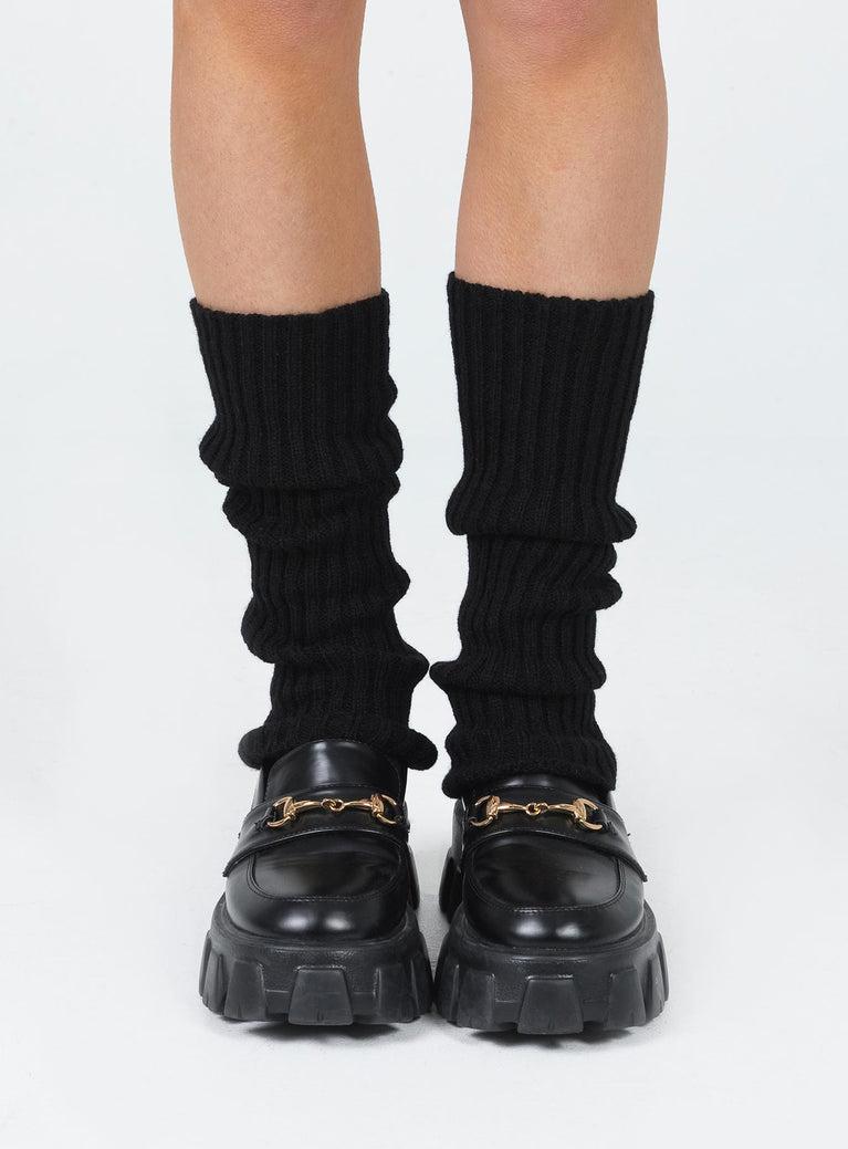 Thayer Legwarmers Black Product Image