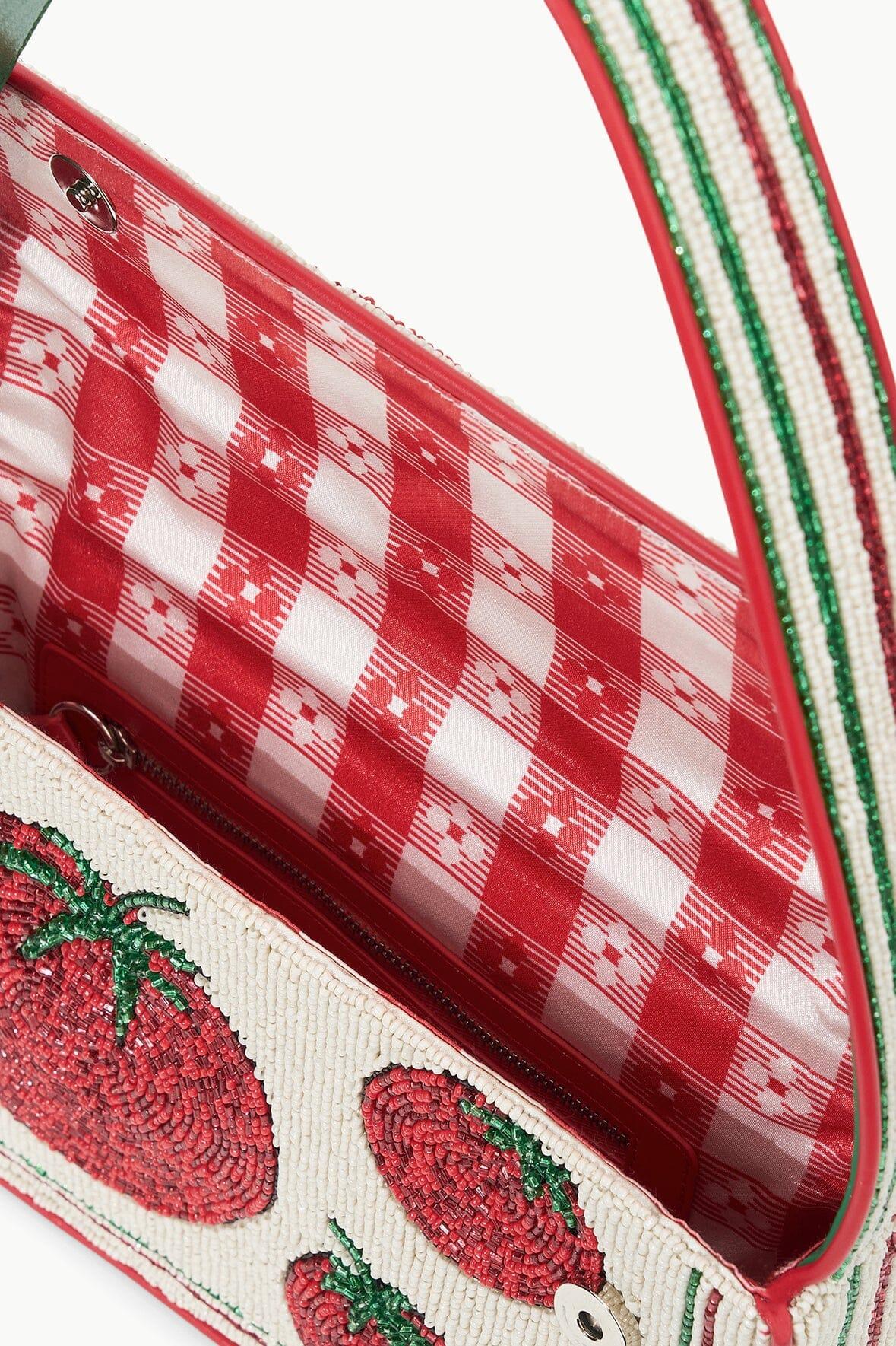 TOMMY BEADED BAG | TOMATO Product Image