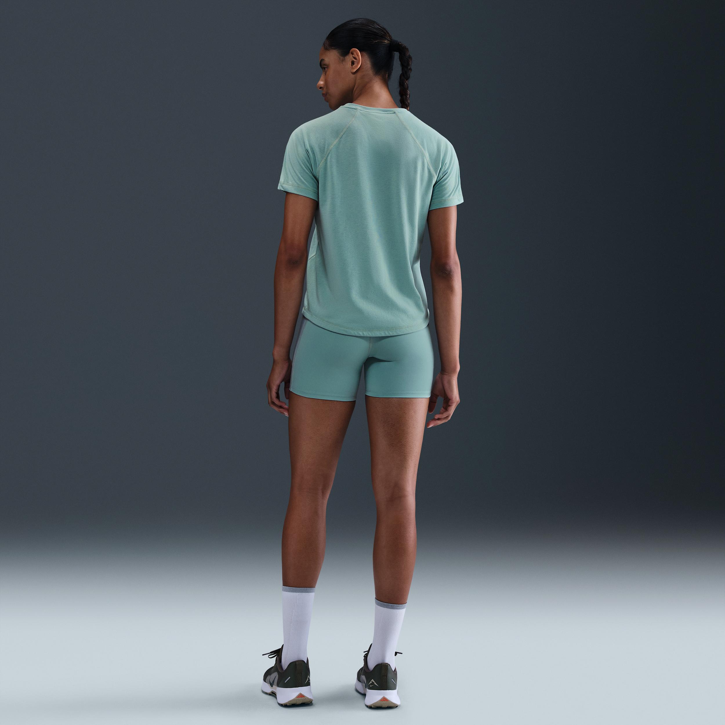 Nike Womens Trail Dri-FIT High-Waisted 4 Tight Running Shorts | HV2352-017 Product Image