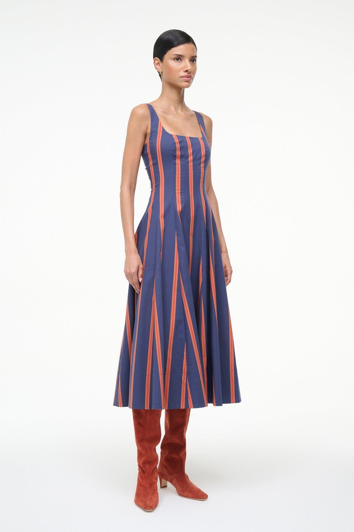 WELLS DRESS | RAILROAD STRIPE Product Image