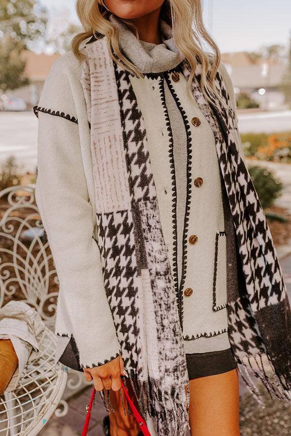 Falls First Chill Scarf in Black Product Image