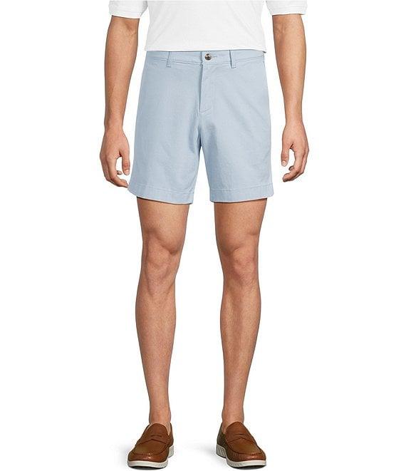 Roundtree & Yorke The Cloud Collection 7#double; Washed Chino Shorts Product Image