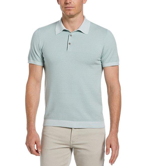 Perry Ellis Tech Short Sleeve Polo Shirt Product Image
