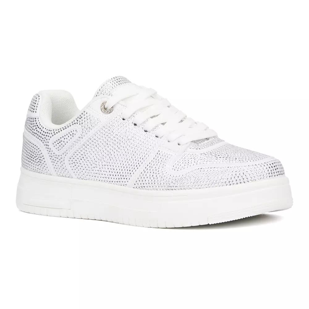 Olivia Miller Sunshine Women's Low Top Sneakers, Size: 7, White Product Image