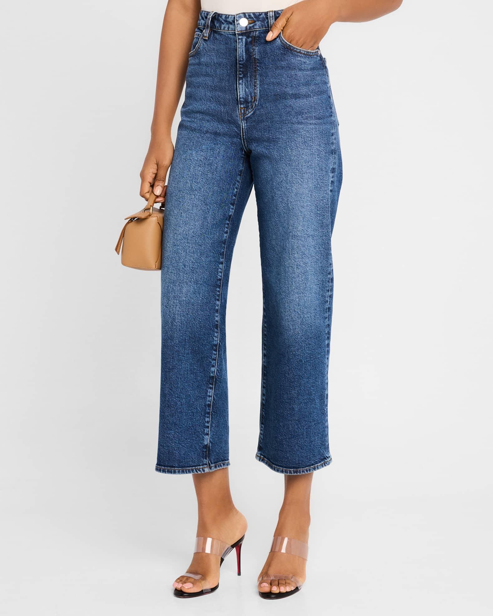 The Wide Crop Jeans Product Image