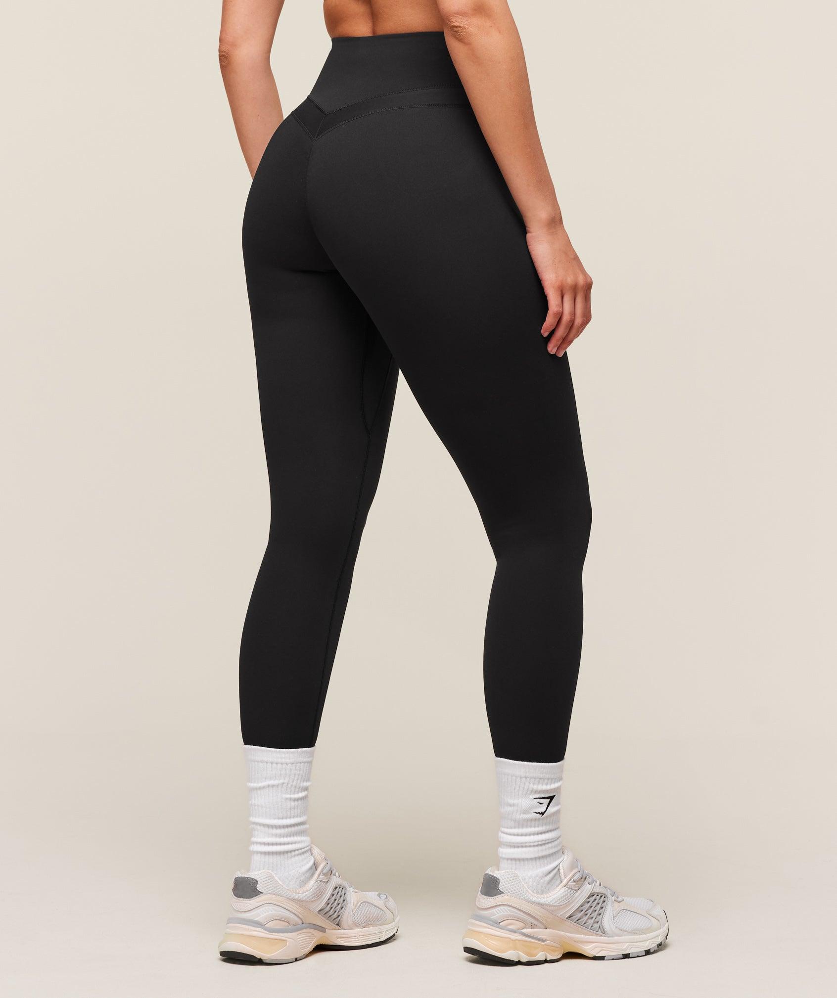Gymshark Whitney Leggings - Black Female Product Image