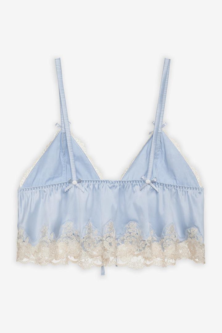 Jaden Sleep Top — Dusty Blue Product Image