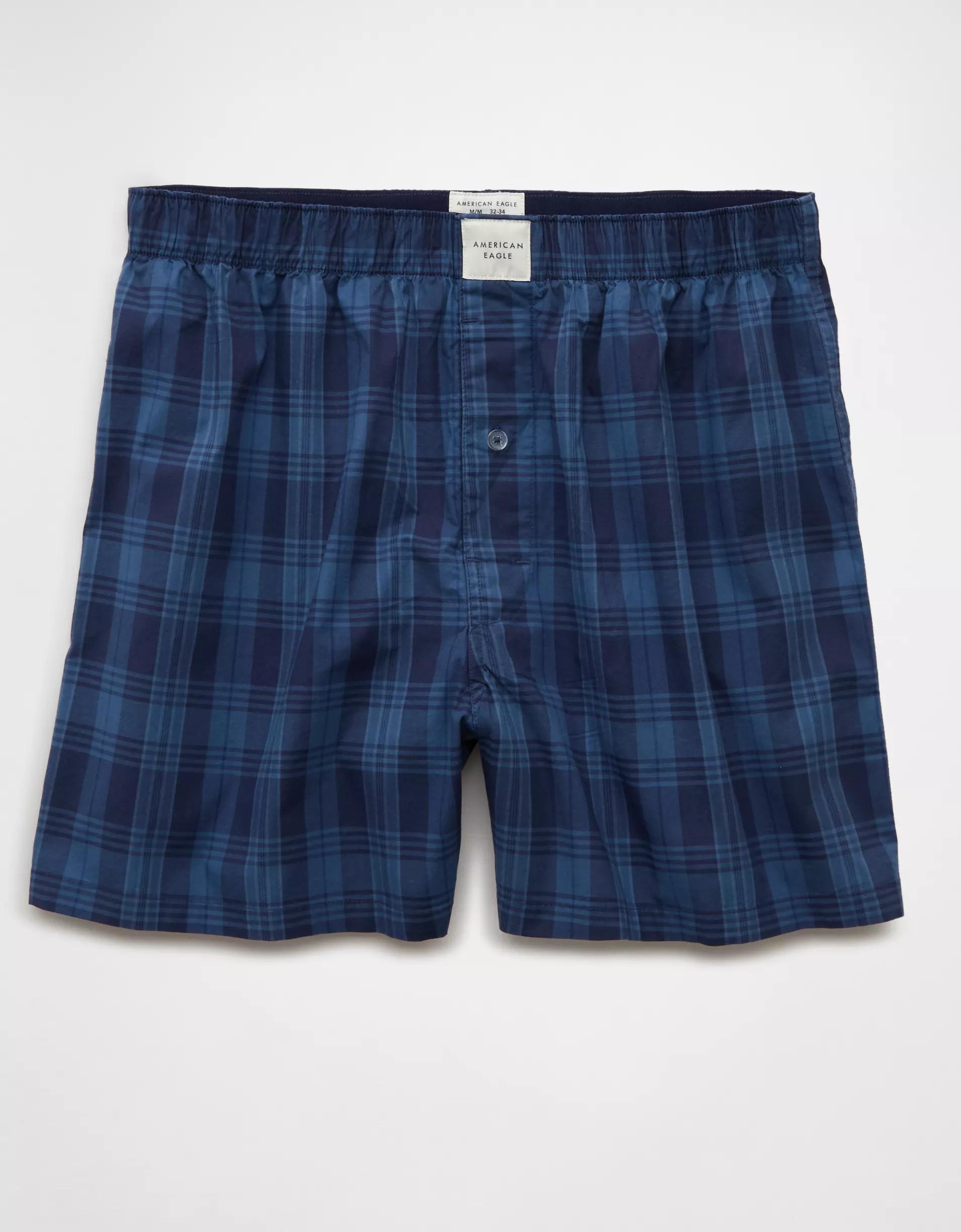 AEO Men's Bat Stripes Stretch Boxer Short Product Image