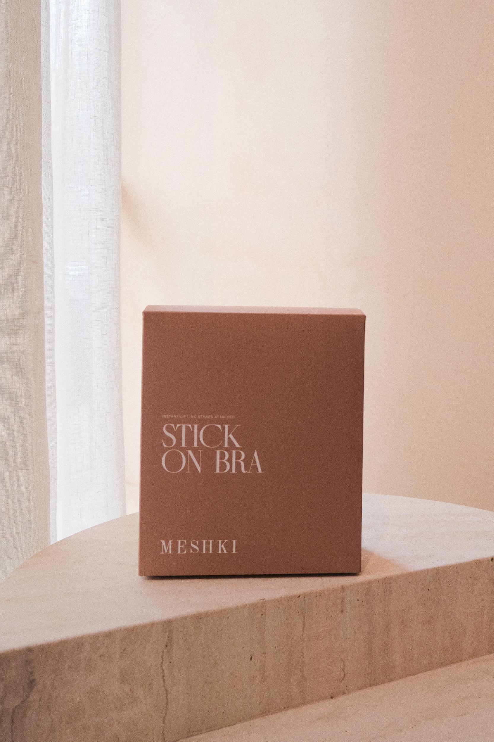 Stick It! Strapless Stick On Bra - Brown Product Image