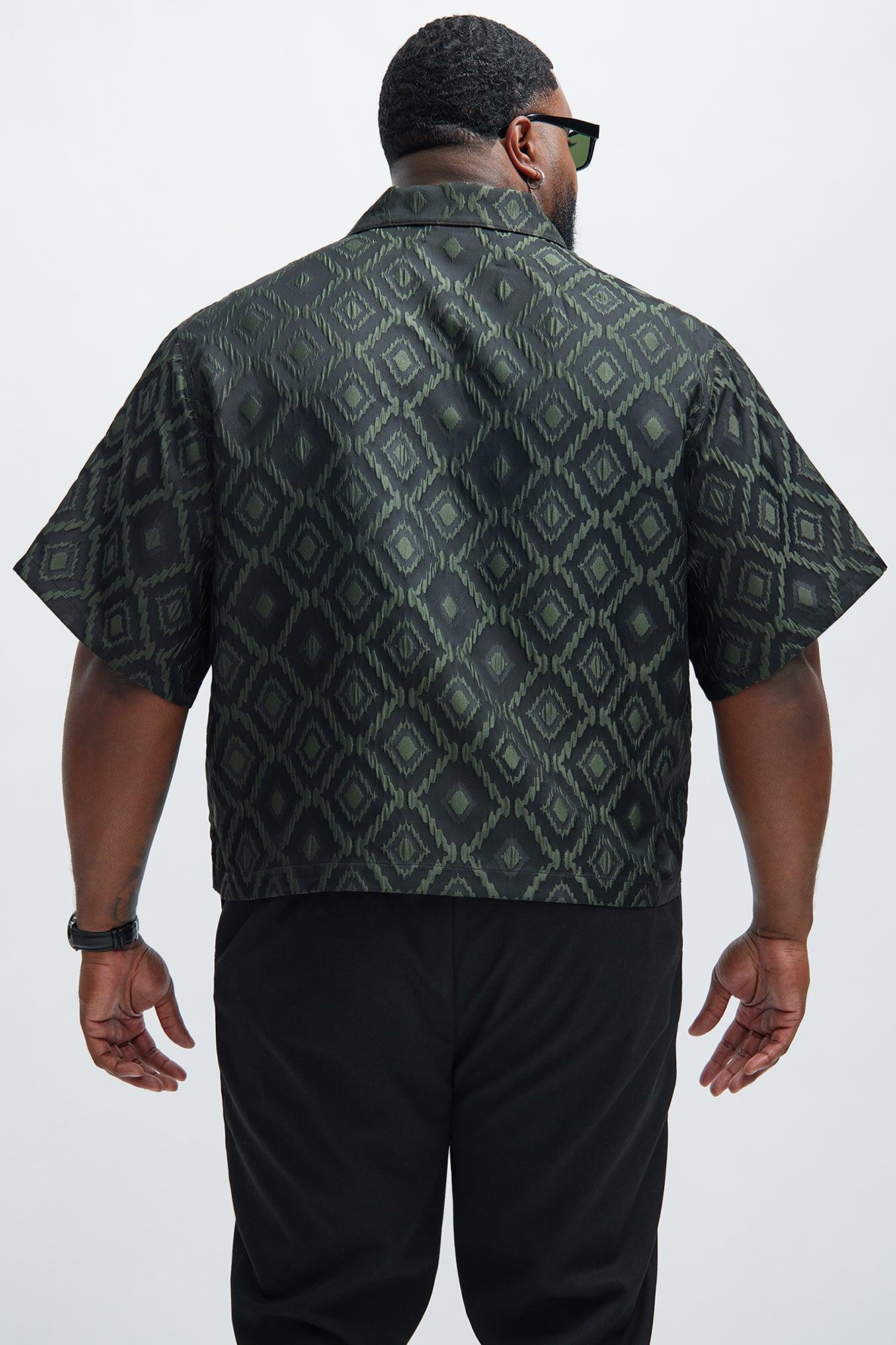 Stanley Boxy Shirt - Green/combo Product Image