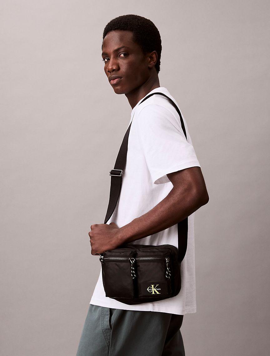 Calvin Klein Mens Tech Utility Camera Bag - Black - OS Product Image