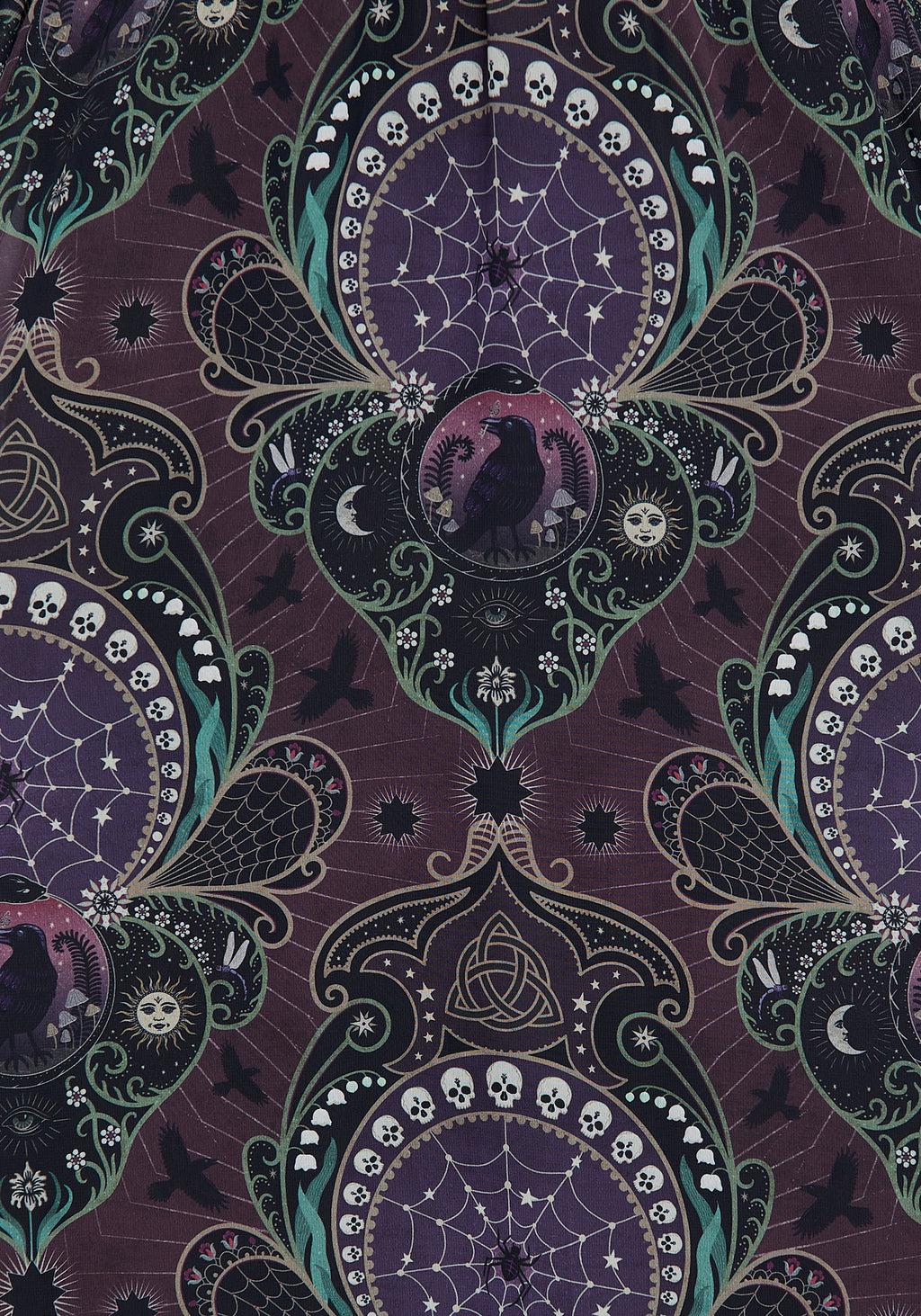 Clarette Chiffon Layered Midi Skirt Product Image