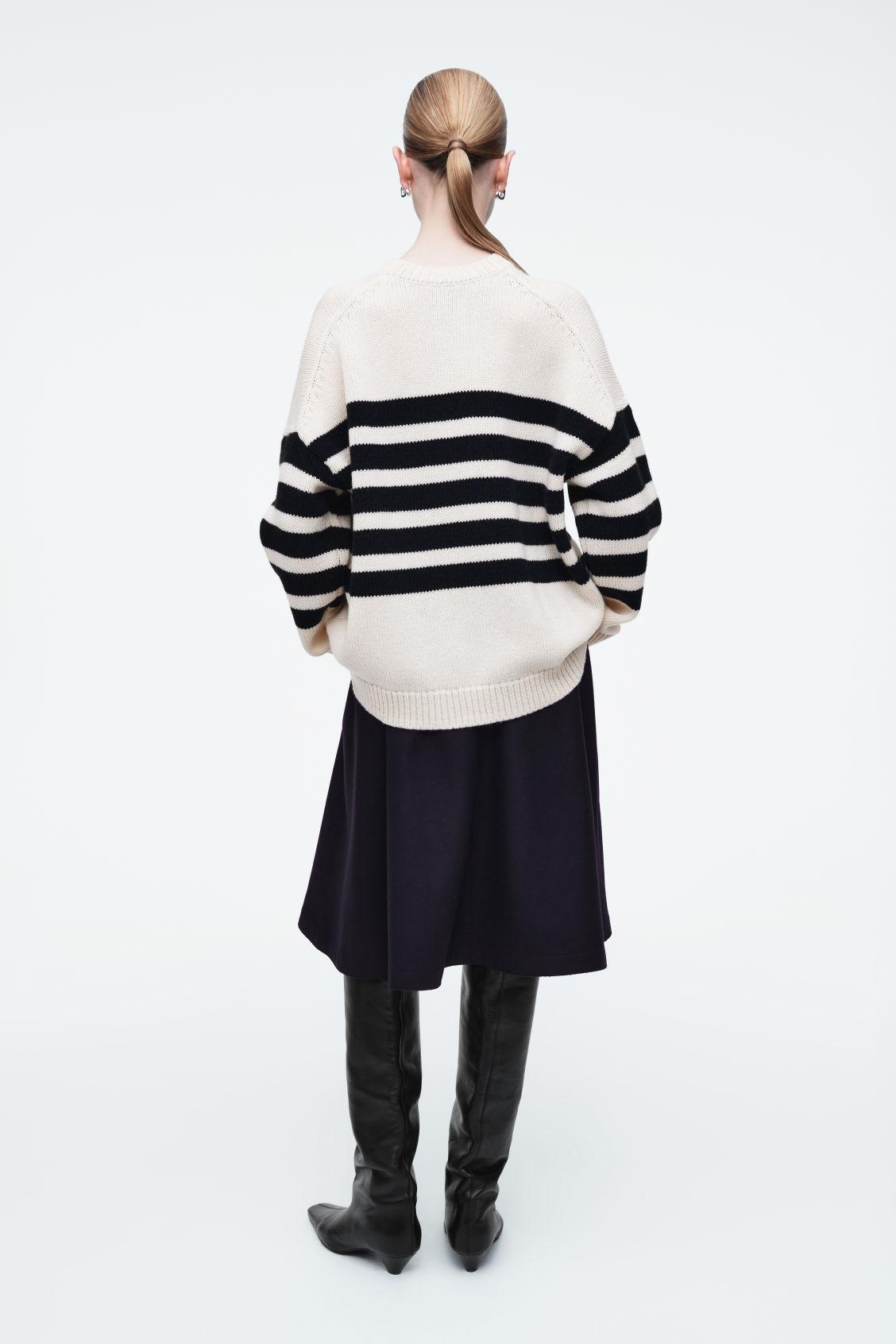 STRIPED WOOL SWEATER Product Image
